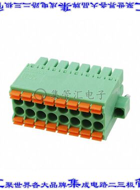 1790357 端子块连接器16POS插头母插口2排3.5mm绿色自由悬挂