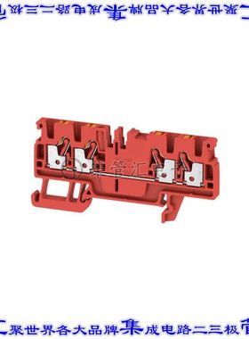 1521710000 端子块连接器4POS馈通式5.1mm红色12-28AWG
