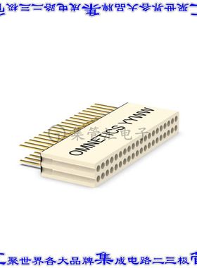 A79022-001 针座连接器40POS接头2排0.64mm公形插针通孔直针镀金