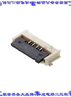 2005280050 连接器5POS FFC/FPC 1mm触点底部表面贴装直角