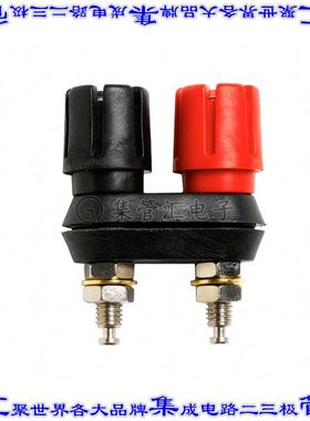 6883 接插件连接器CONN BIND POST DL FLUTD BLK/RED