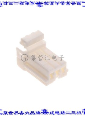 282627-1 矩形连接器外壳3POS插头3.5mm母形插口白色自由悬挂