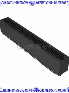 MEC1-150-02-F-D-A 卡边缘连接器100POS母头2排1mm黑色镀金