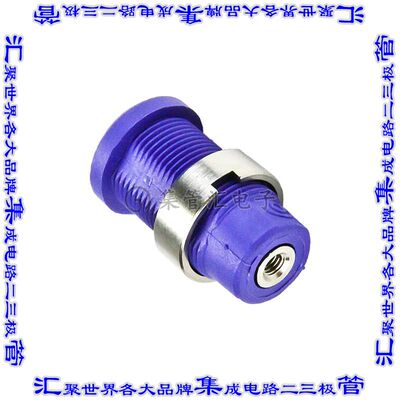 CT2908-7 接插件连接器CONN BANANA JACK THRD PURPLE