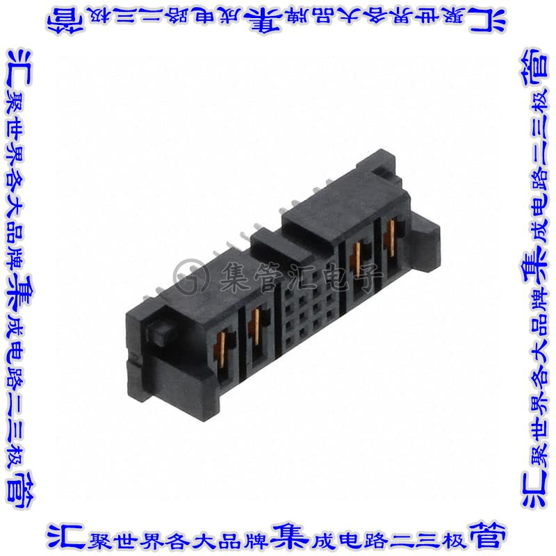 MPSC-02-16-02-7.70-01-L-V 针座连接器20(16+4电源)插座4排叉状