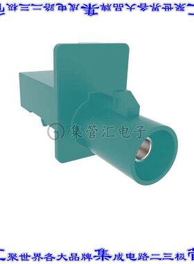 2FA1-NZSP-PCB-3 同轴连接器SMB插头公引脚焊接50欧姆通孔直角