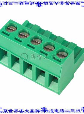 ED950/5 端子块连接器5POS插头母插口5mm绿色自由悬挂