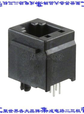 955222647 0955222647接插件连接器CONN MOD JACK 6P4C VERT UNSH