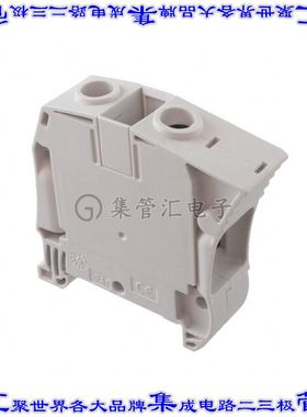 1SNK516010R0000 端子块连接器2POS馈通式16.0mm灰色0-10AWG