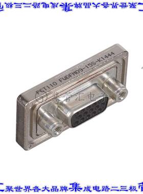 1731100179 连接器15POS插座母插口3排D-Sub高密度面板安装