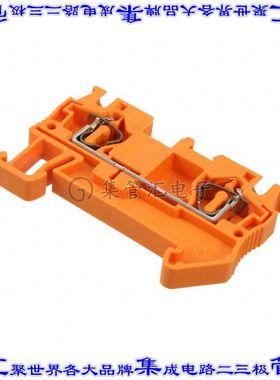 3037135 端子块连接器2POS馈通式6.2mm橙色10-28AWG