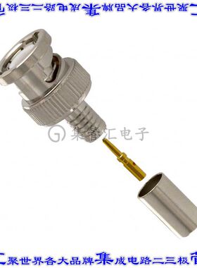 68175-1005 同轴连接器BNC插头公引脚压接焊接50欧姆自由悬挂