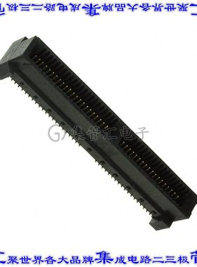 HSEC8-140-01-SM-DV-A 卡边缘连接器80POS母头2排0.8mm黑色镀金