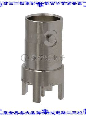 5222420-1 同轴连接器BNC插孔母形插口焊接50欧姆通孔