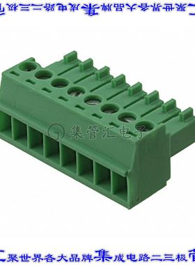 1840421 端子块连接器8POS插头母插口3.5mm绿色自由悬挂