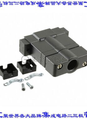 1731100018 连接器25POS后壳180度无屏蔽黑色