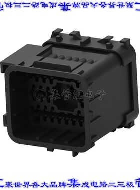 1599027-1 矩形连接器外壳42POS插头6排4.2mm公形引脚黑色自由悬