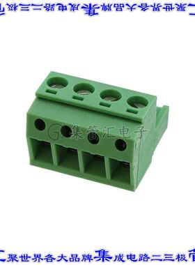 1769036 端子块连接器4POS插头母插口5.08mm绿色自由悬挂