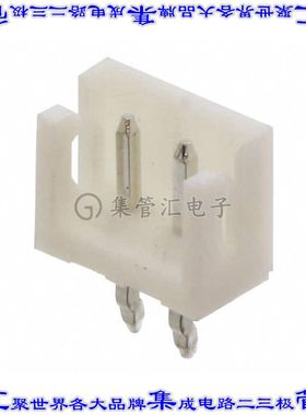440052-2 针座连接器2POS接头2.5mm公形插针通孔直针锡