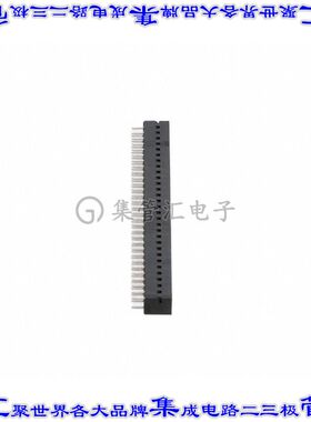 68683-330LF 针座连接器60POS插座2排2.54mm母形插口通孔直针镀金