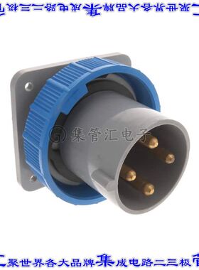 476317FX 接插件连接器CONN P+S 60A 250V 3+GND INLET