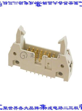 71918-114LF 针座连接器14POS接头2排2.54mm公形插针通孔直针镀金