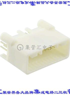 1565476-1 针座连接器16POS接头2排2.2mm公形插针通孔直针锡