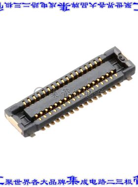 AXF5A3412A 板对板连接器34POS插口中央触点带2排0.35mm表贴SMD镀