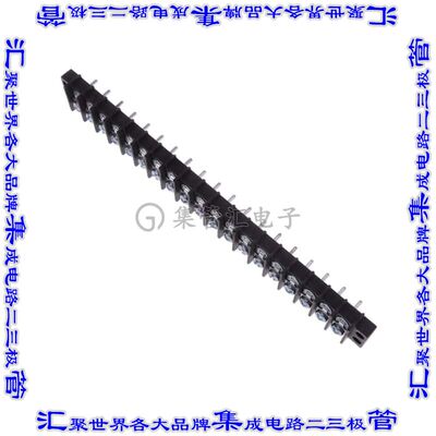 1519-Y 端子块连接器19电路隔板接线座2排9.53mm螺钉