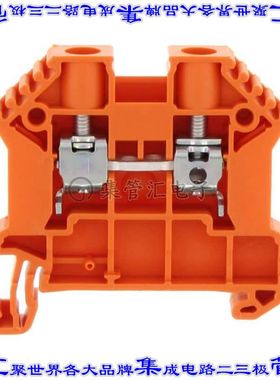 17108.3 端子块连接器2POS馈通式8.0mm橙色8-22AWG
