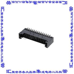 端子块连接器28POS接头公引脚带罩2排3.5mm黑色90 H1DS XW4M 28D2