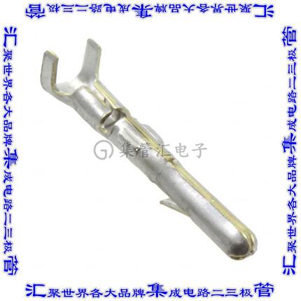 163305-2 连接器触点触头引脚17-20AWG压接锡