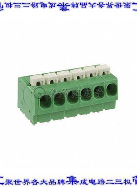 1986775-6 线对板连接器6POS接线端子5.08mm通孔水平带板