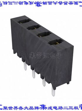 MMS-104-01-L-SV 针座连接器4POS插座2mm母形插口通孔直针镀金