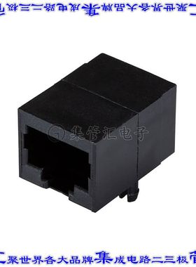 CRJ021-3-TH 接插件连接器RJ JACK, 1 PORT, 8P8C, 30U, UNSH