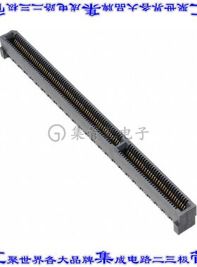 HSEC8-1100-01-S-DV-A-K 卡边缘连接器200POS母头2排0.8mm黑色镀