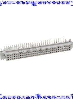 650897-5 接插件连接器CONN DIN RCPT 96POS PCB RA