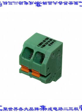 1071010 线对板连接器2POS接线端子3.5mm通孔45角度带板