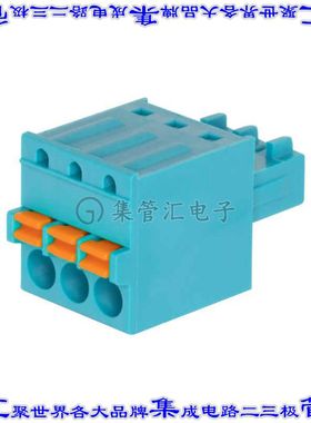 TBP03P1-350-03BEOR 连接器接插件2~24 POLES, PLUGGABLE, VERTIC
