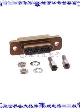 MDM-21PSM7 连接器21POS插头公引脚2排D-TYPE型面板安装