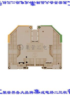 1037300000 端子块连接器2POS接地地面27.0mm绿色黄色2/0-6AWG