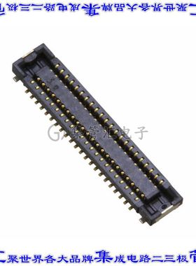 AXE544127A 板对板连接器44POS插口中央触点带2排0.4mm表贴SMD镀