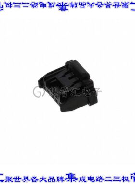 DF51K-5S-2C(800) 矩形连接器外壳5POS插座2mm母形插口黑色自由悬