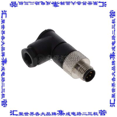 CNM08-R4LP0-BP5 圆形连接器4POS插座公形引脚焊杯镀金自由悬挂直