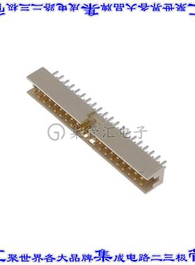 98414-G06-40ULF 针座连接器40POS接头2排2mm公形插针通孔直针镀
