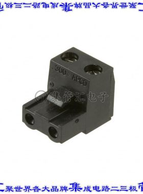 ELFP02410 端子块连接器2POS插头母插口7.62mm黑色自由悬挂