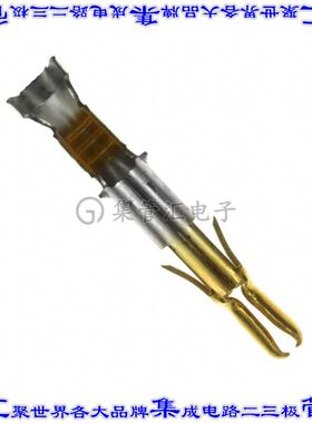 350699-2 连接器触点触头开叉引脚18-24AWG压接镀金