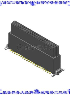 CBEC224-2079B001C1AF 针座连接器40POS插座2排1.27mm母形插口表