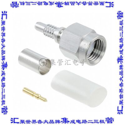 HRM-200-2S-C(40) 同轴连接器SMA插头公引脚焊接50欧姆自由悬挂