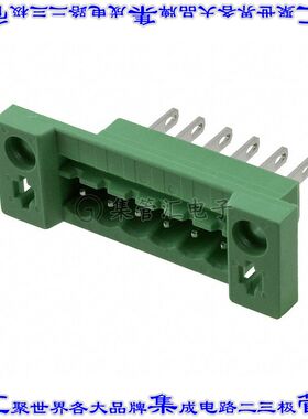 707280 0707280接插件连接器TERM BLK HEADER 6POS GREEN